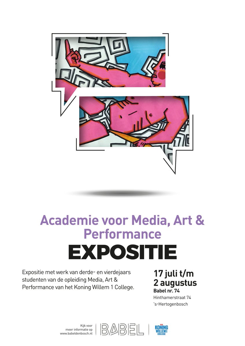 Studenten van MAP exposeren tijdens de Bossche Zomer! De expo is te bezoeken tot 3 augustus. @BABELDENBOSCH 
facebook.com/kw1cmap/photos…
