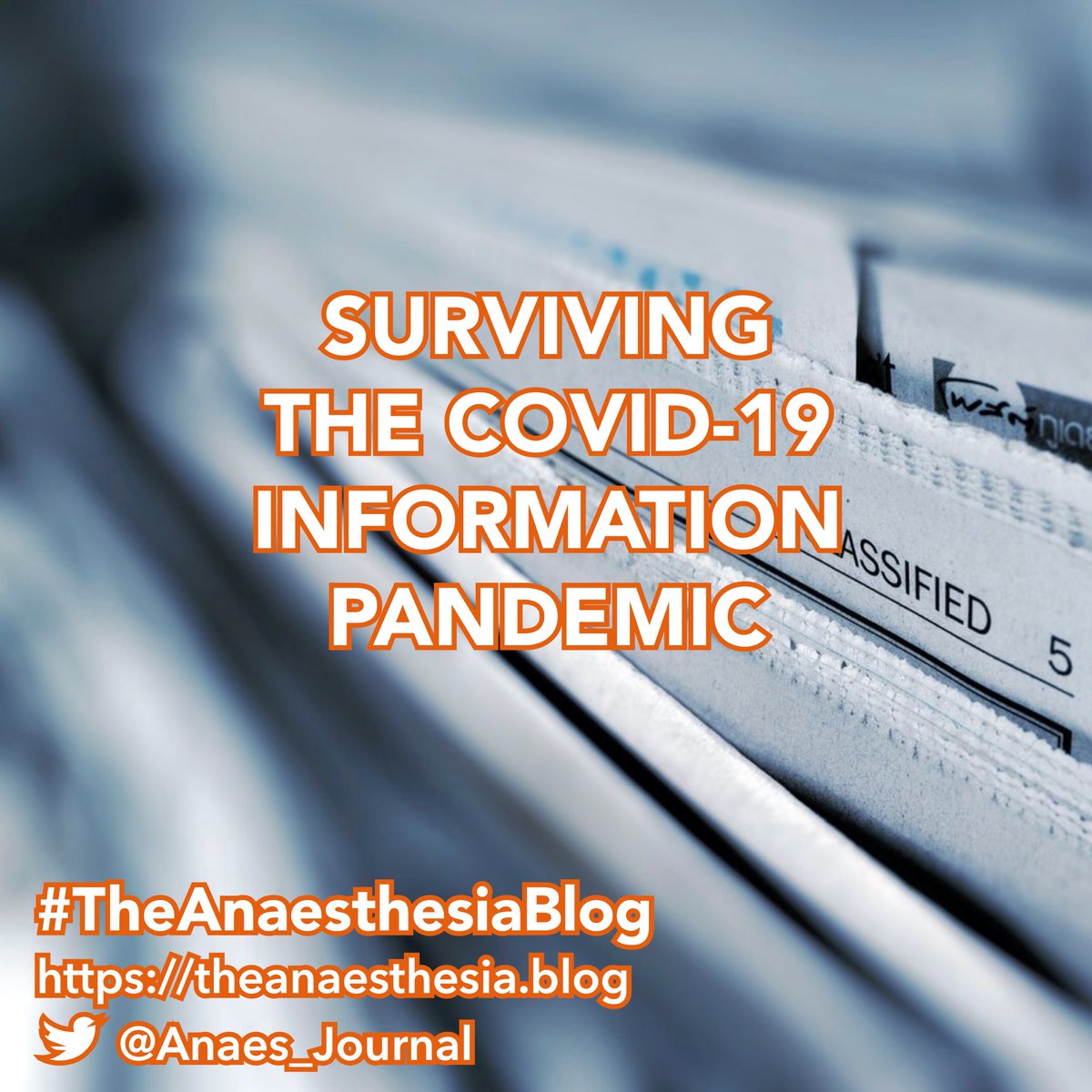Anaes_Journal's tweet image. Surviving the COVID-19 information pandemic.

&quot;...the sheer volume of information may have, at times, resulted in cognitive overload, more so at times of escalated clinical activity.&quot;

@Miko_Charleswor  #TheAnaesthesiaBlog

theanaesthesia.blog