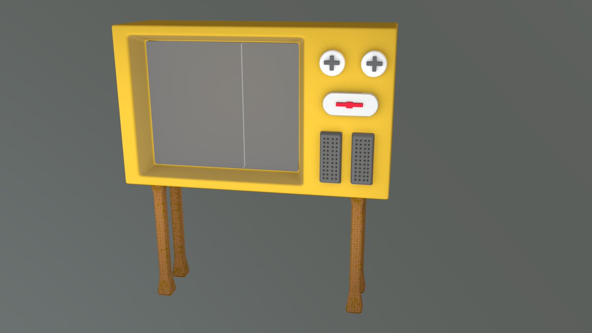 ZaoArts's tweet photo. Concept art by kids, Real art by me😋 Old Television

#maya #art #conceptart #arnold #telivision #old #3dmodel #3dmodeling #autodeskmaya2020 #autodeskmaya #prop #props #productdesign #modelling #kids #zao_arts #Zao_Arts https://t.co/hY0CJWZqdx