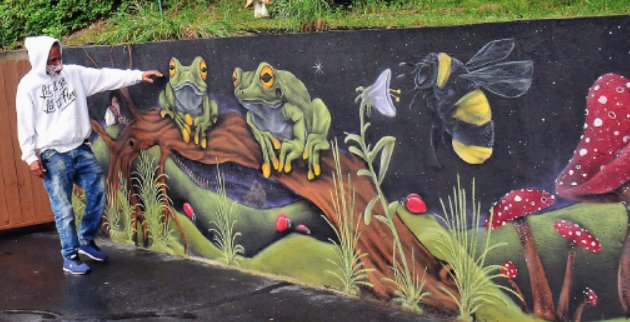 jofitz7's tweet image. In today's @Pawtuckettimes and @WoonsocketCall: Former street artist Benny Notorangelo has new canvas in return to the city. Photos/@ernesta1959