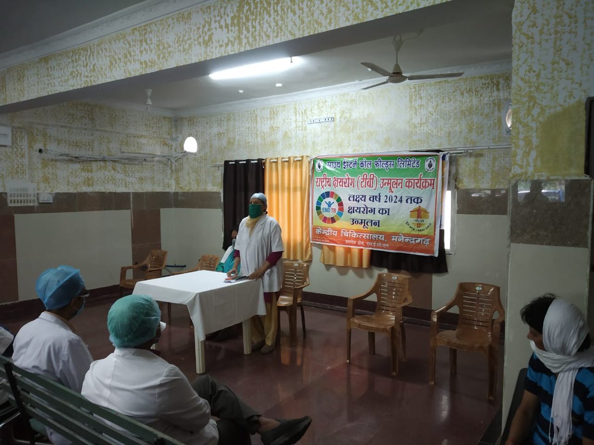secl_cil's tweet photo. On the Prime Minister's call for eradication of Tuberculosis (TB) from India by 2025, #SECL is actively engaged in eradication of TB, in and around its coal mining areas in 02 states of the country by 2024 under its Corporate Social Responsibility (CSR). https://t.co/5Y8Vua7f8W