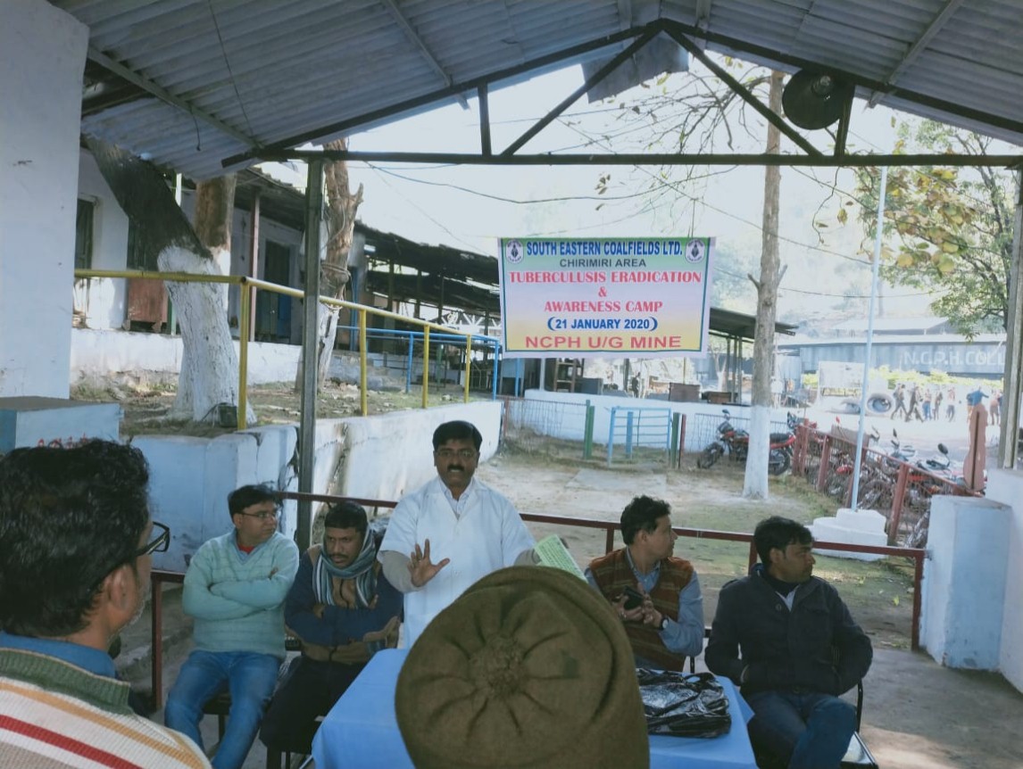 secl_cil's tweet photo. On the Prime Minister's call for eradication of Tuberculosis (TB) from India by 2025, #SECL is actively engaged in eradication of TB, in and around its coal mining areas in 02 states of the country by 2024 under its Corporate Social Responsibility (CSR). https://t.co/5Y8Vua7f8W