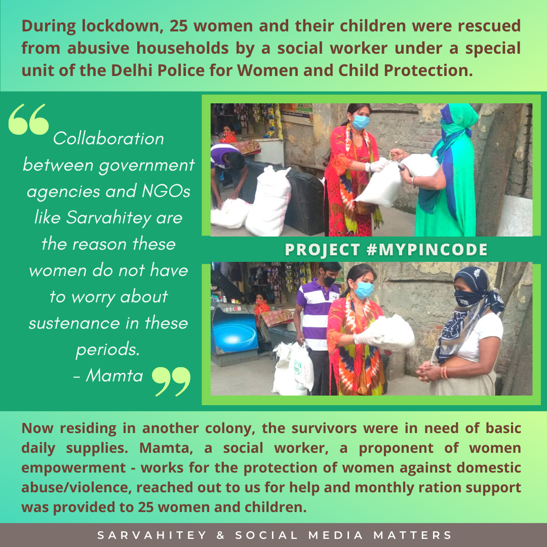 Sarvahitey_NGO's tweet photo. We are glad that we could support these strong women. As they embark on the path of recovery through counselling - we'll sleep better knowing that they have one less thing to worry about and can completely focus on processing their trauma. 
Project #MyPinCode #ImpactStories https://t.co/oqdIMawC7g