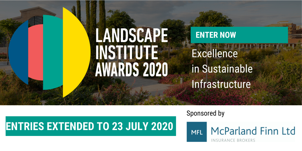 talklandscape's tweet photo. Only 3 days until the #LIAwards2020 close!

This NEW award celebrates the landscape professional's role in sustainable built infrastructure schemes - spanning energy, digital, utilities, waste &amp; transport. What's your scheme?

Sponsored by @McParlandFinn https://t.co/1lPPAnGxxZ https://t.co/bcVhbr26hO