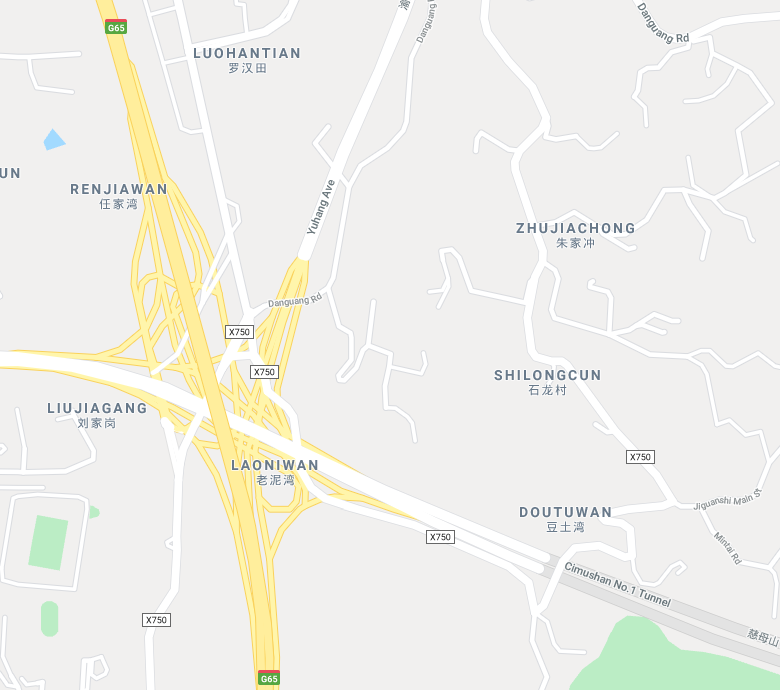 That's not it Here is a highway Interchange, Chongqing of  #ChinaIt echoes Miami's golden glades interchange Constructed in 8 years and opened in 2017 It was a great fun driving on it and felt superior to European interchangesAnd its looks funny on google maps