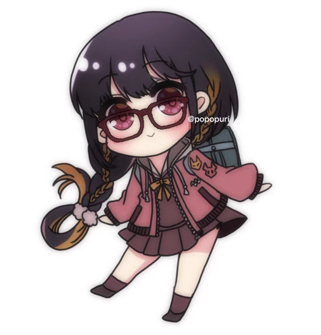 #FGO #刑部姫
新聞のおっきー可愛すぎたので落書きしました☺️ 