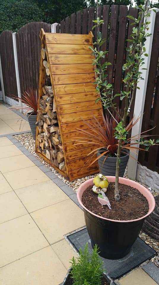 MKWOODWORK1's tweet image. Custom made log storage #woodworkingproject #logstorage #woodworking