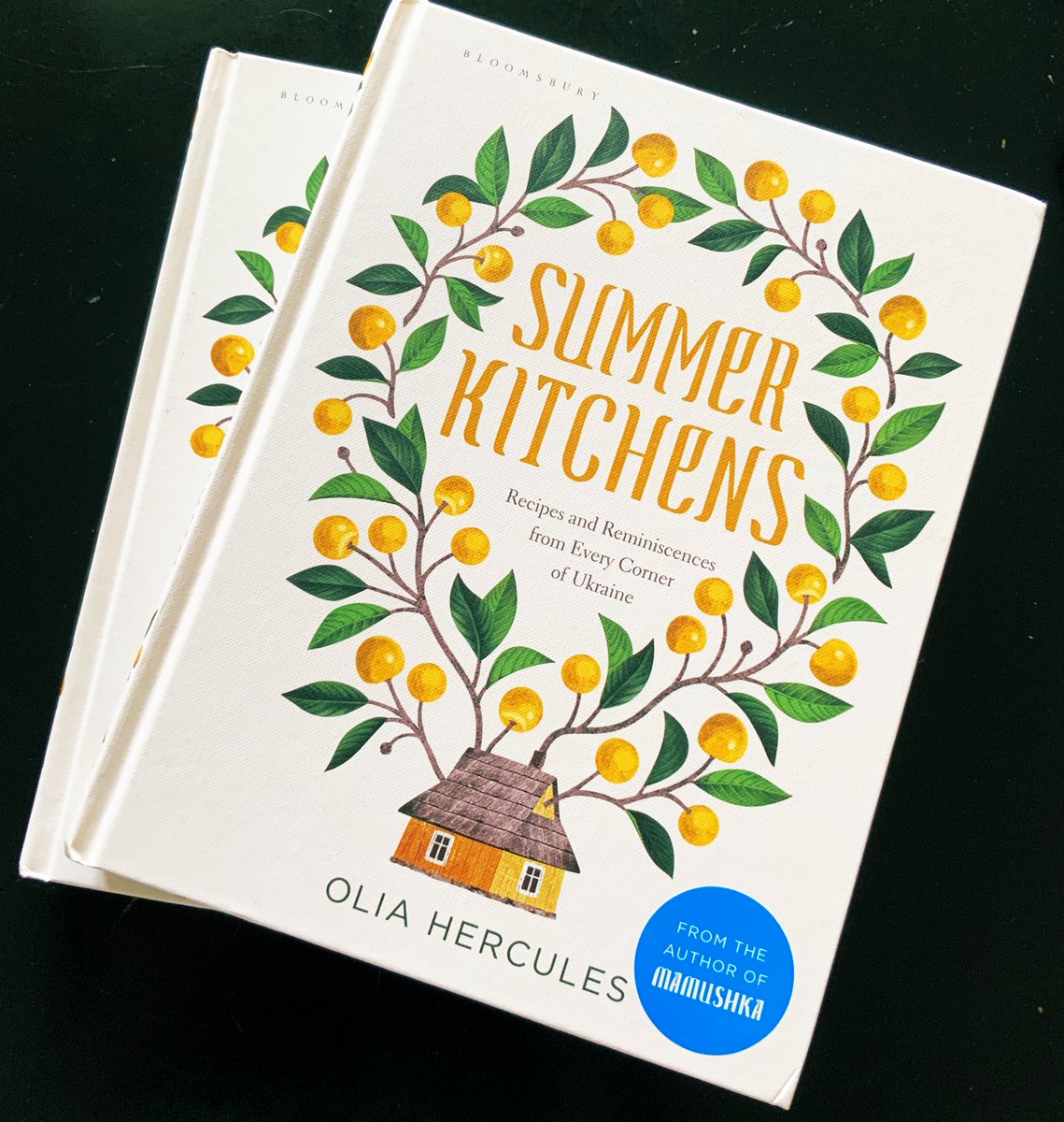 So excited by a new book from <a href="/Olia_Hercules/">Olia Hercules 🇺🇦🇬🇧</a> that I bought 2!  Family thrilled at recipes for banosh, pampushky, varenyky and Napoleon.  Love #Ukrainian food, its diversity &amp; rich history.  I’ll get cooking... Смачного!  😋