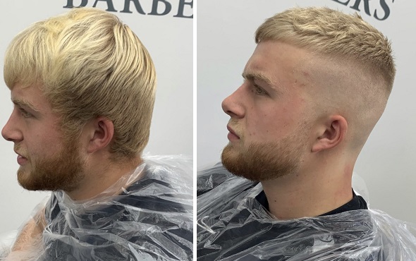 Great Lockdown Before &amp; After Photo of <a href="/SmalleyAlfie/">Alfie Smalley</a> <a href="/fincooperbarber/">Fin Cooper Barbers</a> #fincooper #fincooperbarbers #modernbarber #honley #huddersfield #holmfirth #barbershop #barber #barberlife #menshair #mensstyle