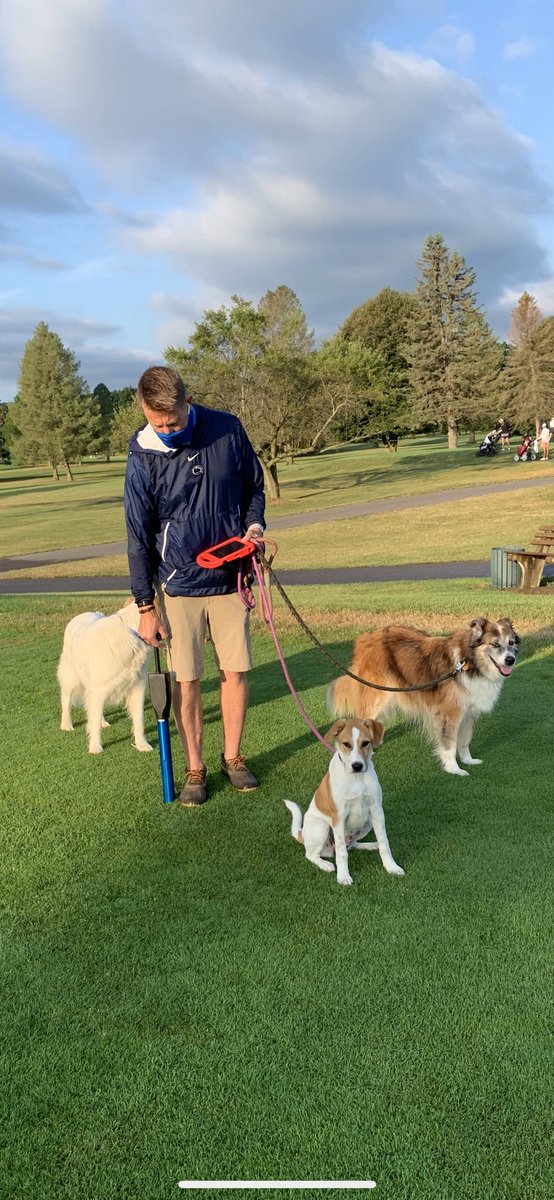 AJGAGolf's tweet image. Getting the course ready for the #PennStateJr is easy when you have the best helpers around