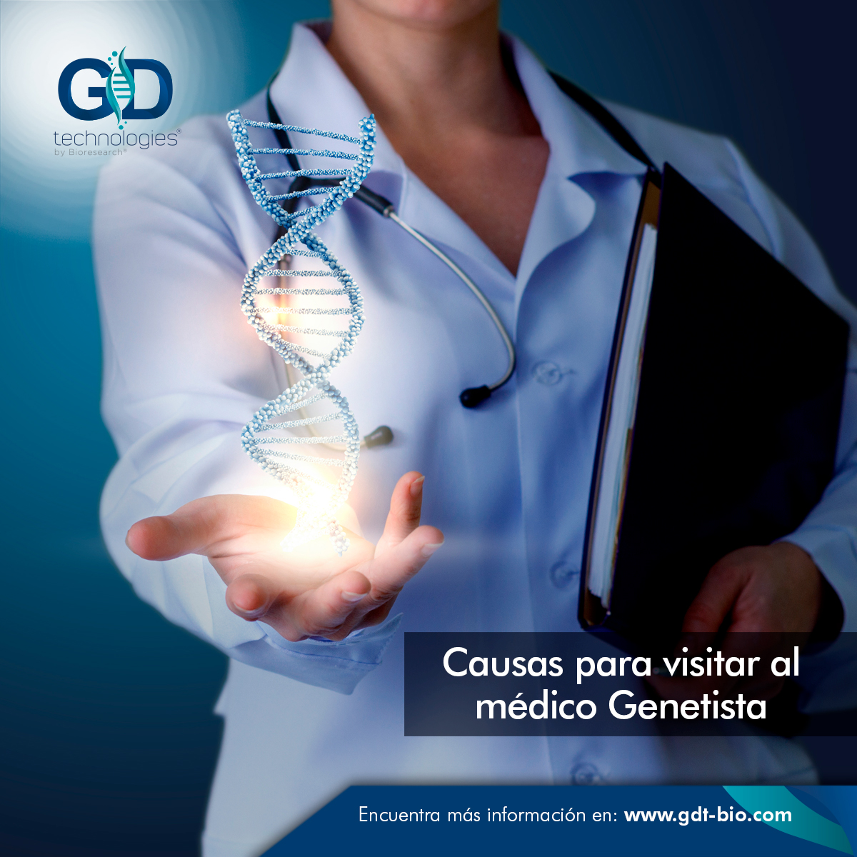 GdTechnologies's tweet photo. * Infertilidad no causada por problemas hormonales o anatómicos
* Antecedentes familiares con enfermedades hereditarias
* Parejas con hijos con malformaciones
* Antecedentes de 2 o más abortos
* Discapacidad Intelectual
Contáctanos: contacto@gdt-bio.com https://t.co/EkROWTqPvD