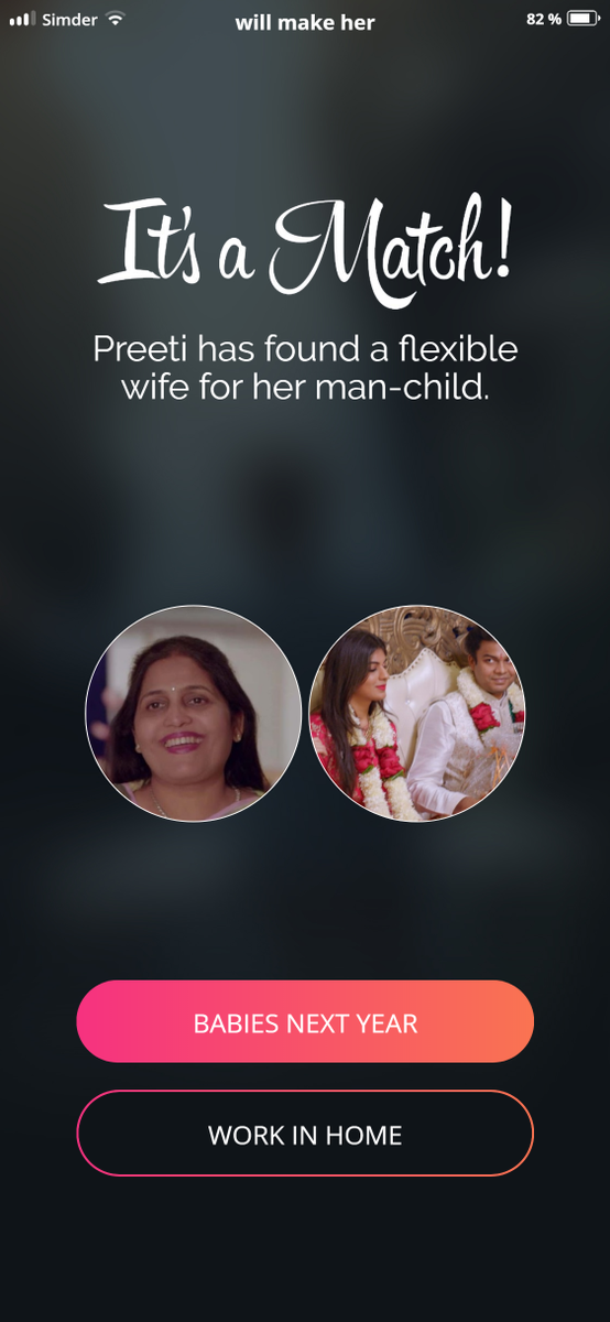 MemesBollywood's tweet photo. Preeti's profile on Sinder.

@NetflixIndia  

#IndianMatchmaking #indianmatchmakingnetflix https://t.co/6EbGjgc5u8