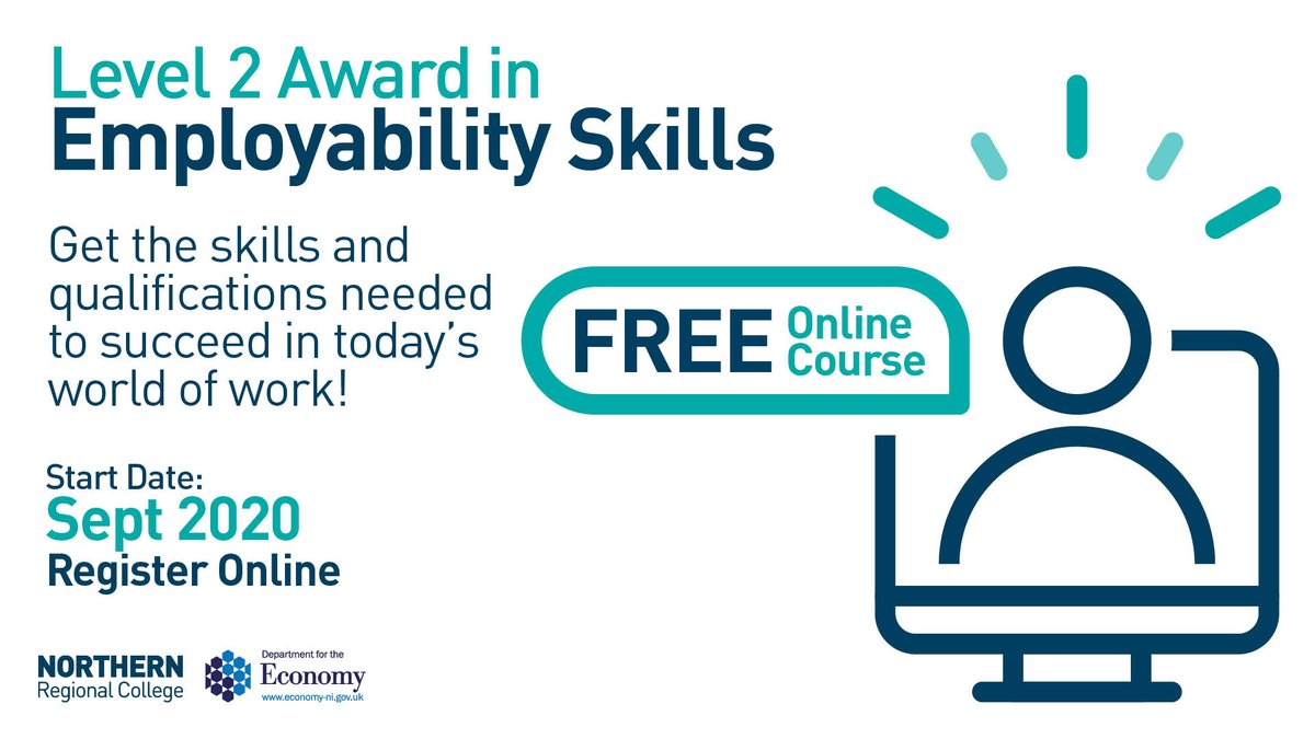 NRCcollege (@nrccollege) on Twitter photo FREE online courses for those affected by Covid-19
Now is the perfect time to get the skills and qualities that all employers are looking for with an employability qualification. Register at bit.ly/3epPRI9 <a href="/Economy_NI/">Economy NI</a> <a href="/mea_bc/">Mid and East Antrim Borough Council</a> <a href="/ANBorough/">Antrim & Newtownabbey Borough Council</a> <a href="/MidUlster_DC/">Mid Ulster Council</a> <a href="/CausewayCouncil/">Causeway Council</a> FREE online courses for those affected by Covid-19
Now is the perfect time to get the skills and qualities that all employers are looking for with an employability qualification. Register at bit.ly/3epPRI9 <a href="/Economy_NI/">Economy NI</a> <a href="/mea_bc/">Mid and East Antrim Borough Council</a> <a href="/ANBorough/">Antrim & Newtownabbey Borough Council</a> <a href="/MidUlster_DC/">Mid Ulster Council</a> <a href="/CausewayCouncil/">Causeway Council</a>