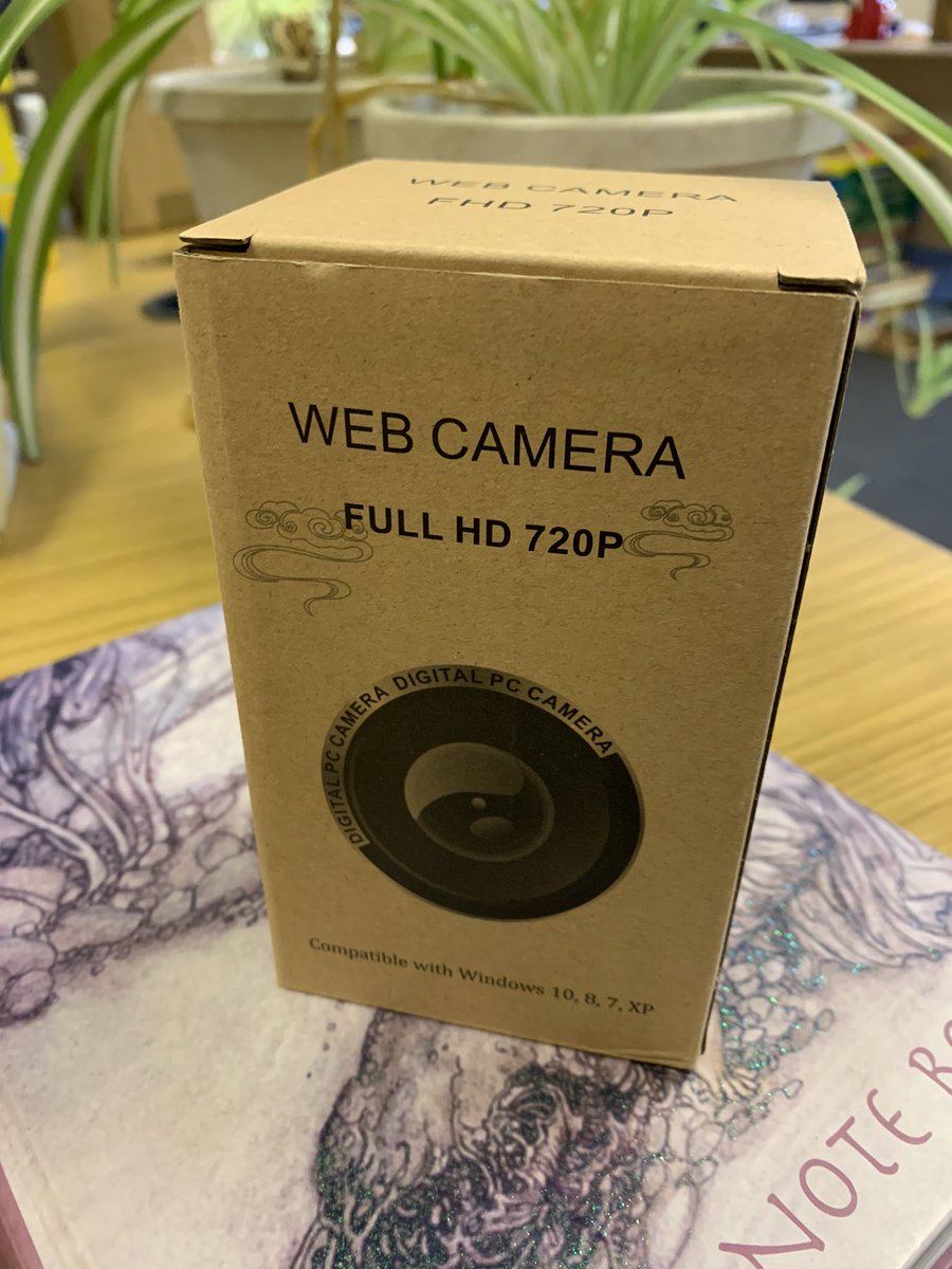 #Workfromhome or chat to friends with this nifty little web cam.  Just arrived into stock £19.95 #zoom #COVIDー19