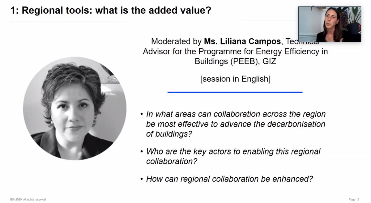 PEEB_build's tweet photo. PEEB #Mexico’s Liliana Campos moderated part of the launch of @Join_GlobalABC’s Latin America Roadmap for #Buildings and Construction on 15 July:

National alliances play a central role in working towards resilient, #lowcarbon and highly efficient buildings 💡

#ClimateAction https://t.co/zmaQvztisC