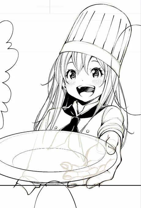 単行本のおまけページを描いています。 