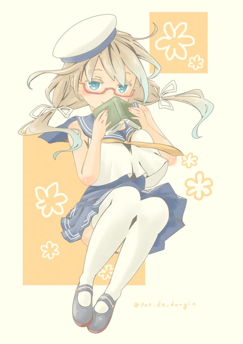はっちゃんハピバ(*'▽')9♪

#艦これ版深夜の真剣お絵描き60分一本勝負
#艦これ版真剣お絵描き60分一本勝負_20200720
#伊8進水日 