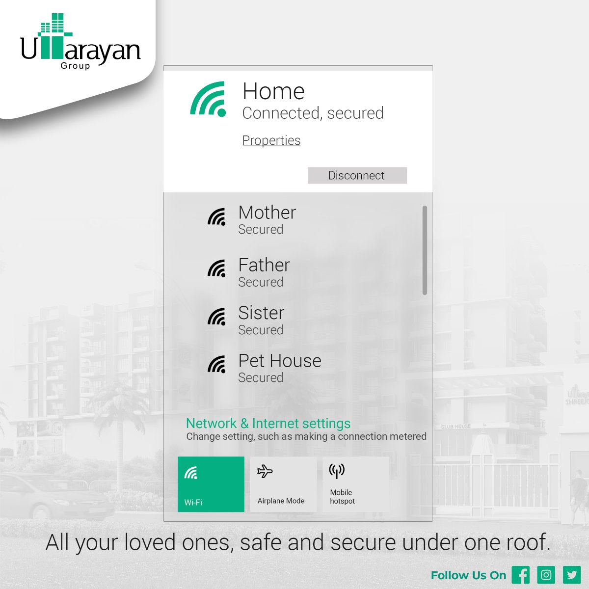 UttarayanGroup's tweet photo. The biggest source of happiness is a beautiful home.
.
.

#happiness #family #uttarayangroup #realestate #property #guwahati #assam https://t.co/nnE7SyVWA1