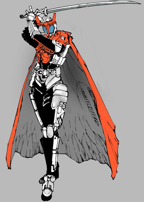 「belt red cape」 illustration images(Latest)｜13pages
