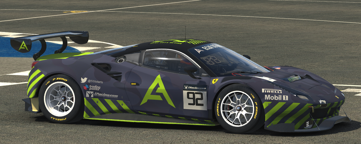 SSlotarts's tweet photo. Ferrari GT3 ya en tu descargador de skins favorito @tradingpaints . @iRacing @iRacing_es @SimRacer_es . ^^ que lo disfrutéis . 

https://t.co/DsizOf8l9D https://t.co/20MZcCmQja