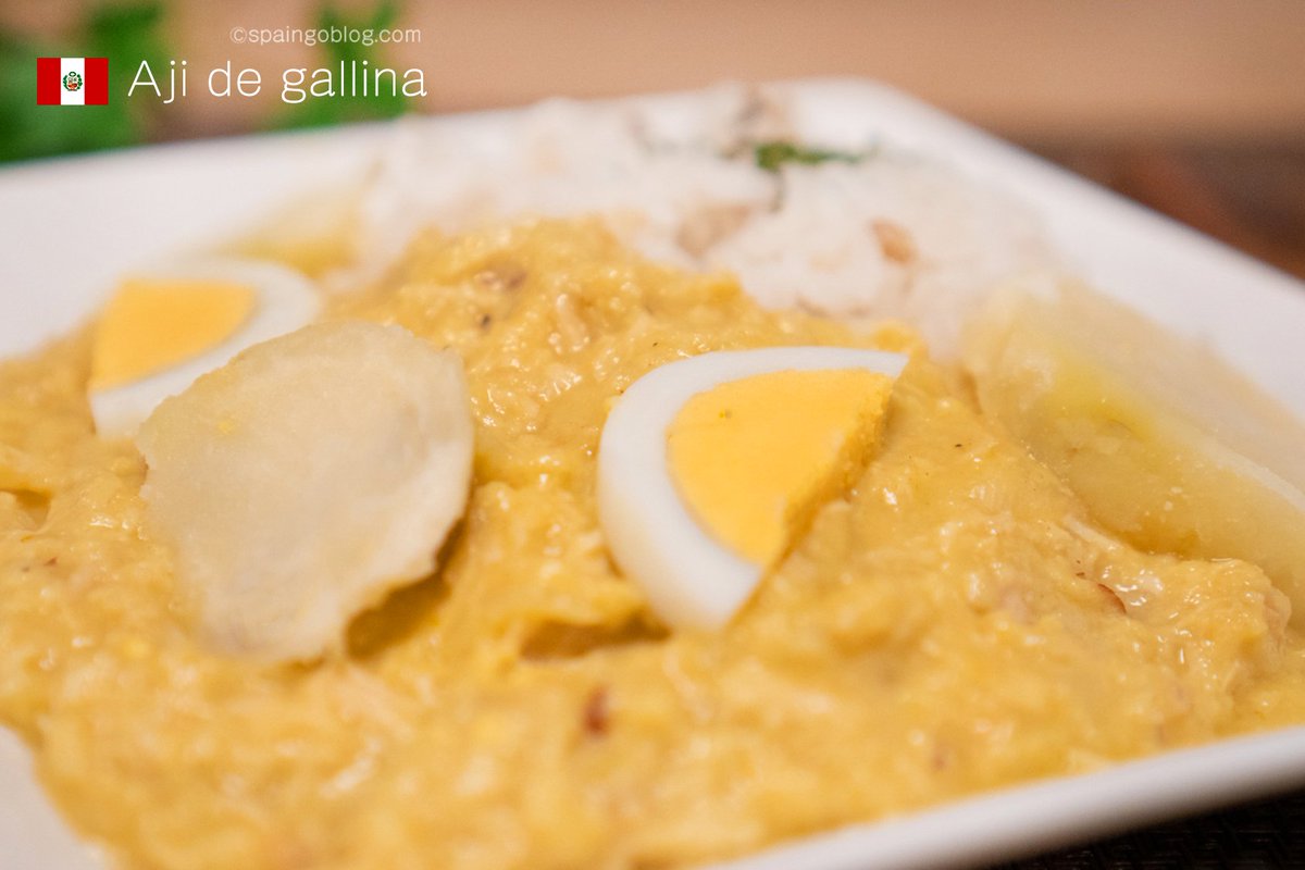 hiroko_latin's tweet photo. 手作りペルー料理第2弾✨

🇯🇵アヒデガジーナ🍛
🇵🇪Aji de gallina

ペルーのカレー的存在！aji amarillo(黄色唐辛子)を使った美味しいチキン煮込み🌶️これを作れた自分を褒めたい😆💖

#晩ごはん #海外 #グルメ
#Twitter家庭料理部 #おうちごはん
#お腹ぺこりん部 #料理記録
#料理好きな人と繋がりたい https://t.co/pAyzSAWcLy