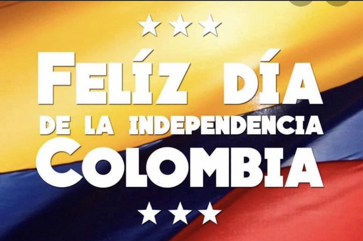 YB_Properties's tweet photo. Para todos los Colombianos !!!!  Que hoy sea un día para honrar y recordar a quienes lucharon por nuestra libertad. https://t.co/pzjz9ly8gm