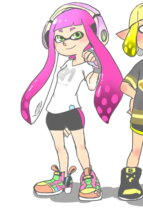 同じ子を何度も描いてると比べられて面白いですね〜 
