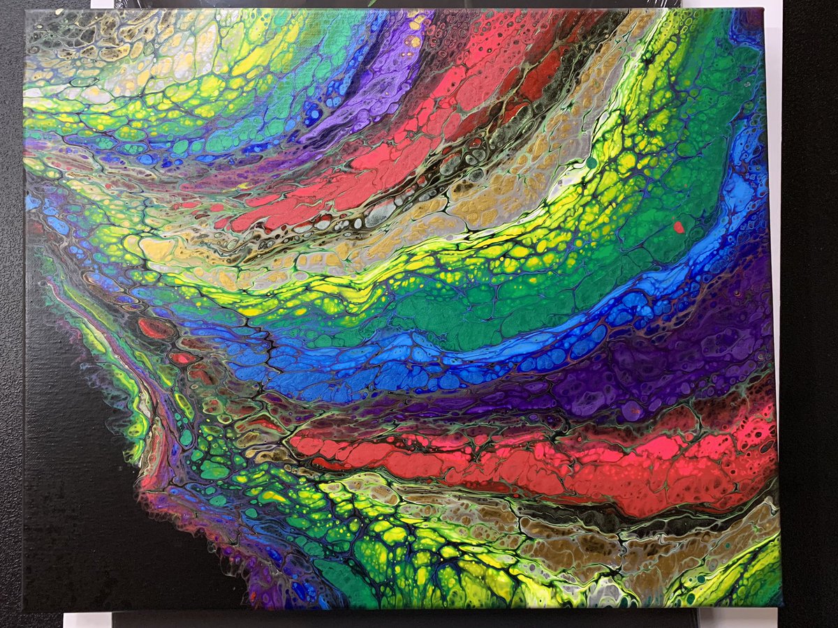 JMoPainting's tweet photo. Come and say hello at 7:30 EST!! I would love to hear from you! I am painting this today!! https://t.co/VOq6bceZZk      #abstractart 
#fluidpainting, #fluidart, #acrylicpouring, #fluidartwork, #art, #fluidartist, #acrylicpainting, #fluidacrylic, #artist, #fluidpaintpouring https://t.co/MyckJVhlQg
