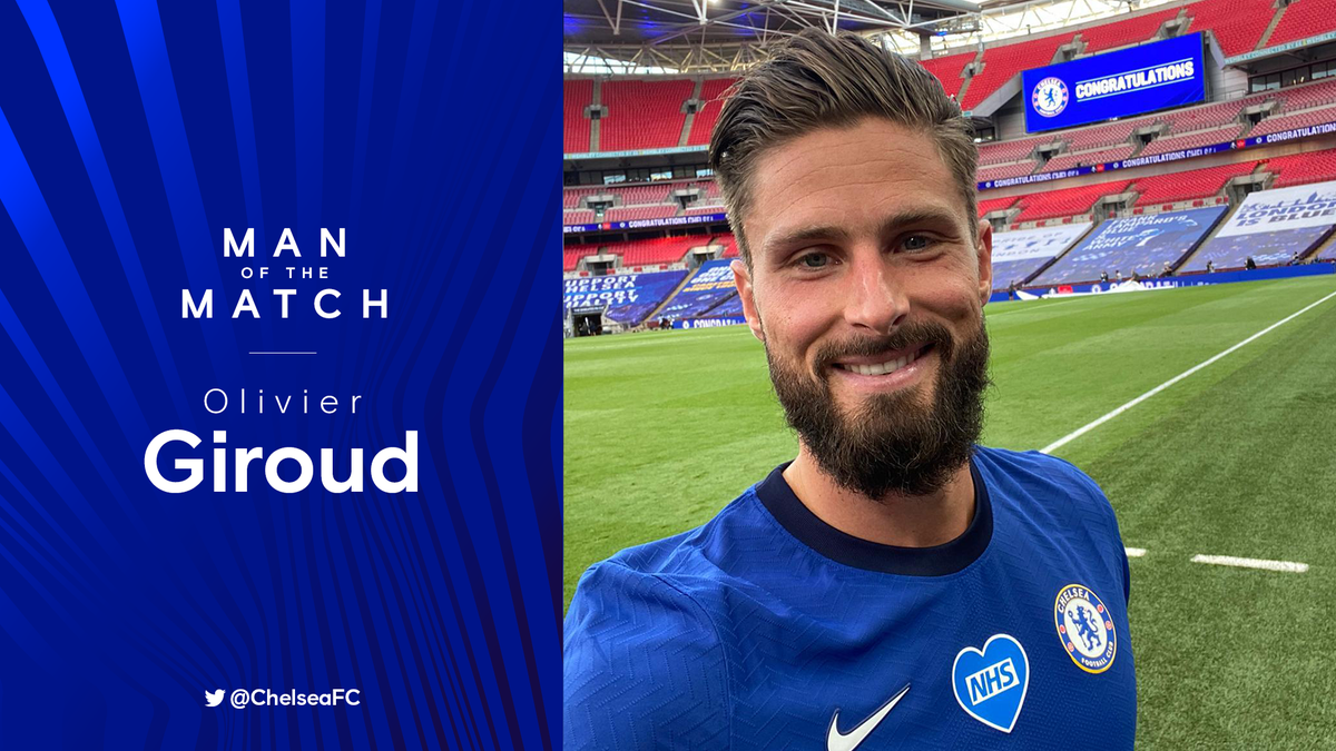 ChelseaFC's tweet photo. 👏 @_OlivierGiroud_ 👏 https://t.co/mhyek6it4A