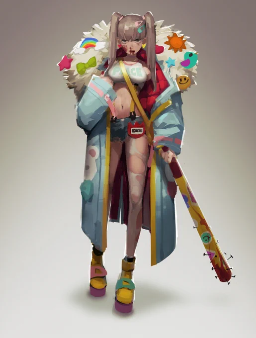 #女の子のイラストだけで興味を持ってくれる方へ届け 
久々に? 