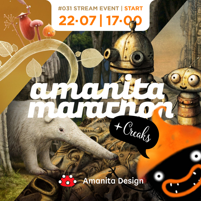 F_a_x_i_m's tweet photo. Je potřeba si po karanténě zacvičit. Protáhnu si mozkové závity a svaly ukazováčku na maratonu a ne jen ledajakém. Přijďte se podívat na poslední kousek a ostatní hry od... @Amanita_Design
#creaks #adventure #puzzle #czechdev #amanitadesign #allin1 #CZstreamer #GrafikuSiDelamSam https://t.co/Jgv4nCEb0c