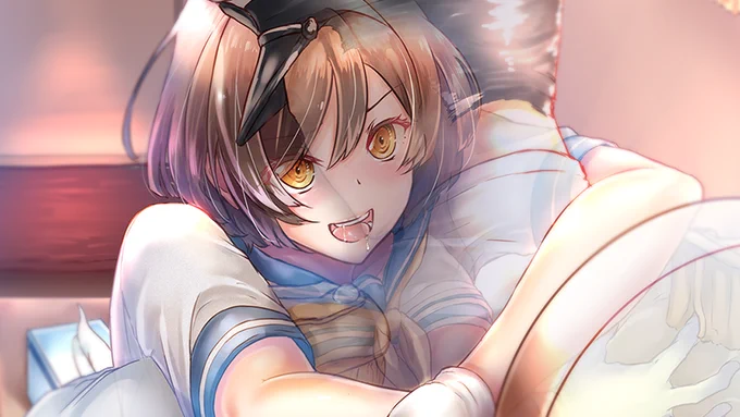 連休にあげる予定の十七駆の健全なサムネ作ろうと思ったけど無理だった 