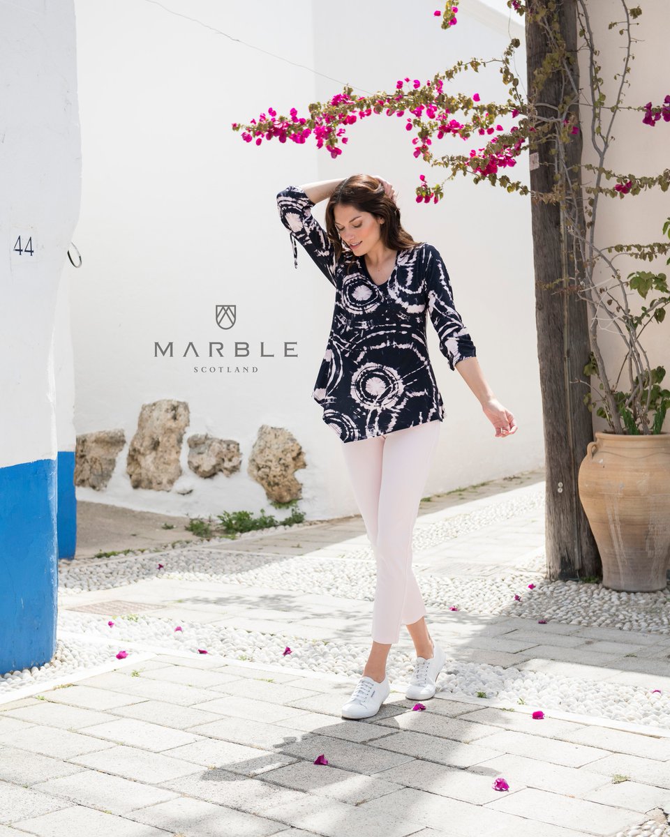 marblefashions's tweet photo. This versatile tunic looks gorgeous over our skinny #Marble jean AND here with our 7/8 jean. And in a viscose mix, it’s highly breathable for those warmer days. #jean #viscose #SS20 https://t.co/1xYgKRsH7P