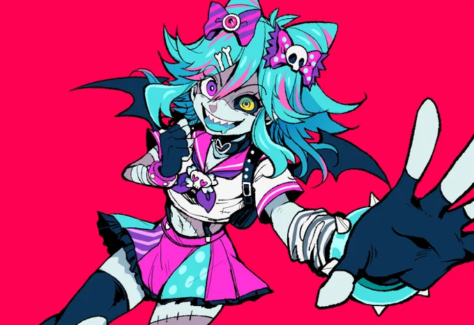 Vtuber:死骸美 呪々さん 