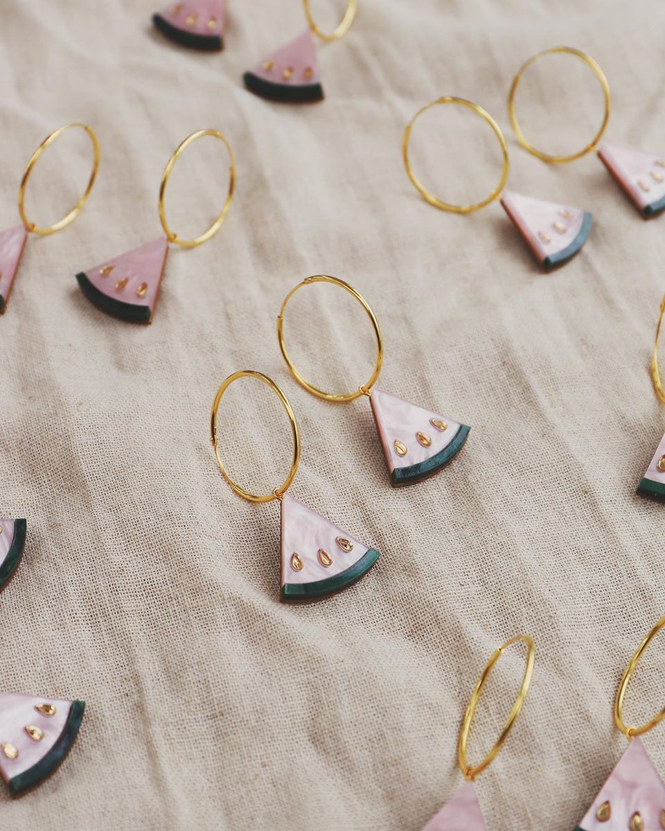 The Watermelon Hoops have been restocked 🍉🍉🍉
These have been getting a lot of love recently, so we made more! 
Shop the full W&amp;M x <a href="/CoppaFeelPeople/">CoppaFeel!</a> collaboration here > wolfandmoon.com/collections/wo…