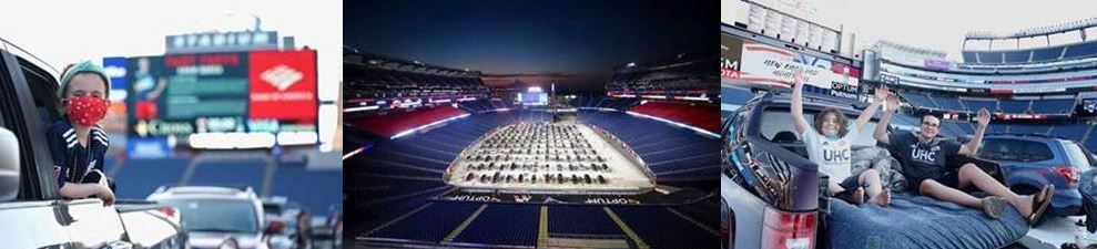 Come to Gillette and park on the stadium field to watch the Revs play Toronto FC in the group stage- July 21st at 9:00 am. Tickets cost $40 per vehicle and all proceeds go directly to charity-Contact our Revolution representative, Nick Scaltreto at NScaltreto@revolutionsoccer.net