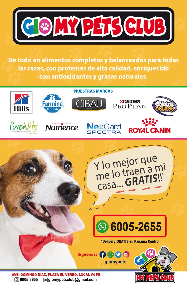 PetsGio's tweet photo. Feliz inicio de semana ya verificaste que tengas la comida de tu mascota, escríbenos para pedidos y te la dejamos en casa. https://t.co/auG3ztdUTf