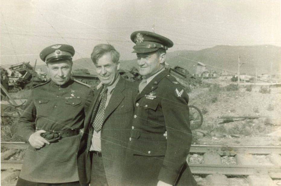 mfa_russia's tweet photo. #OTD🛩️Ilya Mazuruk, a pilot & polar explorer, 🎖️Hero of the Soviet Union, was born in 1906. ⚔️In 1942-1944, he led the Krasnoyarsk #Air Route and commanded the 1st Ferry #Aviation Division, both responsible for ferrying #Allied Lend-Lease aircraft from #Alaska to #Siberia. #ALSIB https://t.co/cPHMss0jFe