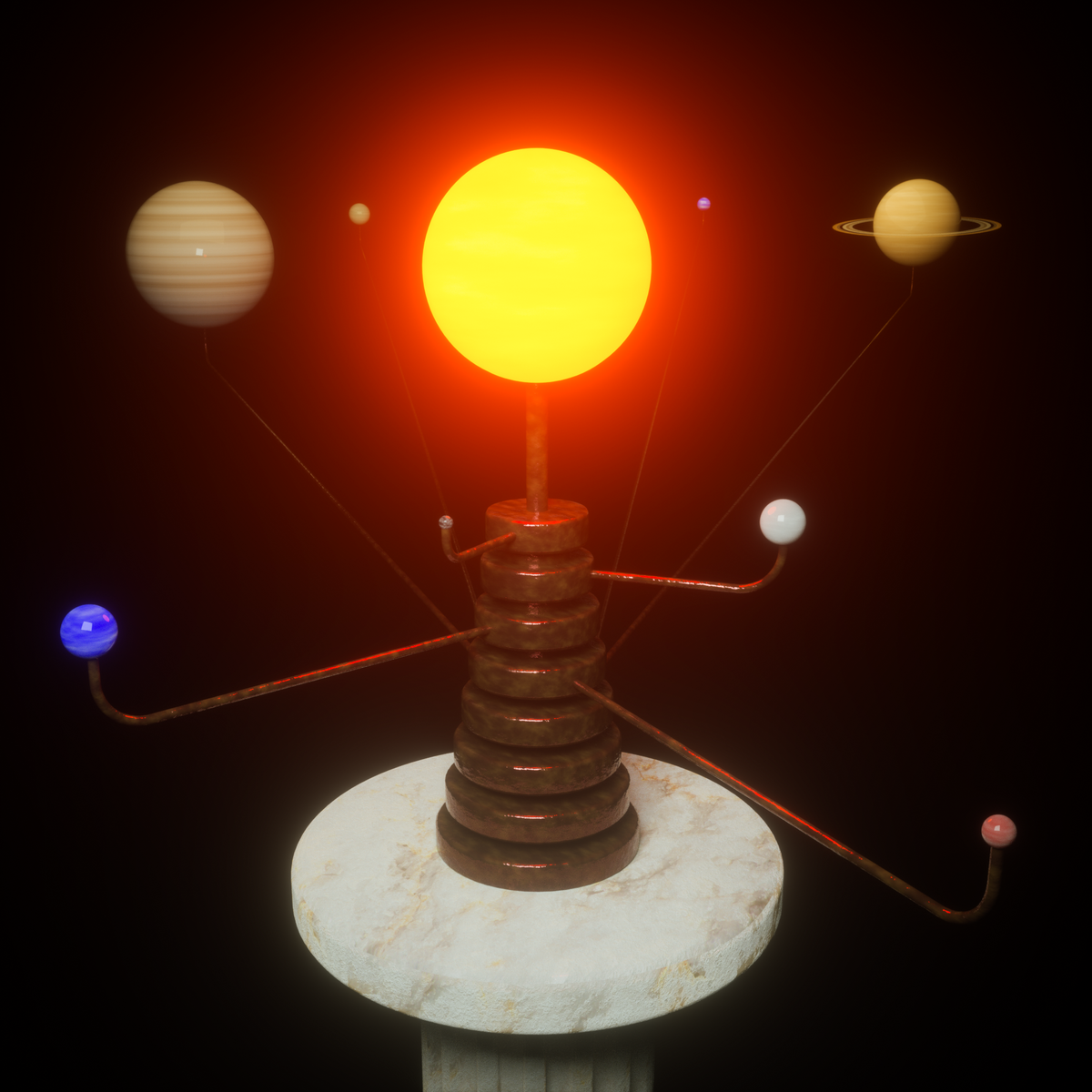 brianhanke's tweet photo. #houly2020 Daily Challenge
Day 20
Worlds: Space

An antique orrery.

#Houdini 18.0.499 #Octane 2020.1 #sidefx #otoy #cgi #3danimation #3dart #gamedev #hlspace https://t.co/l8H2XbgKll