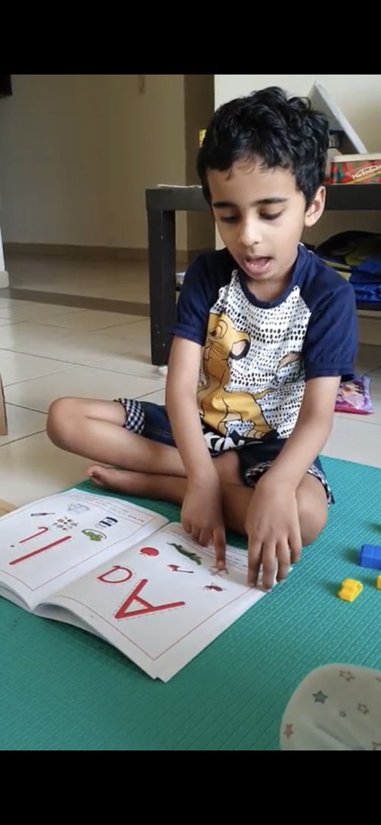 PoojaSardana12's tweet photo. The wonderful Aarush and Aarna are enjoying a meaningful fun filled summertime, engaged in brilliant hand-on activities,along with some great singing & interpreting the calendar too #thrivingnotsurviving #marvellousbusybeavers @26Dakshamehta @senresh @DxbModern https://t.co/4rkKie8TxU