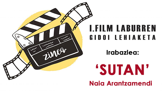 Zinea_eus's tweet photo. 🎬 ZINEAko I. Film Laburren Gidoi Lehiaketak badu ebazpena:

✍️ Epaimahaikideek NAIA ARANTZAMENDI gazte ondarroarrak aurkeztutako 'SUTAN' lana izendatu dute irabazle

Zorionak, Naia 👏👏👏👏👏

Informazio gehiago👇 
https://t.co/ifm1XNfKwo https://t.co/Cyg12uwkPa