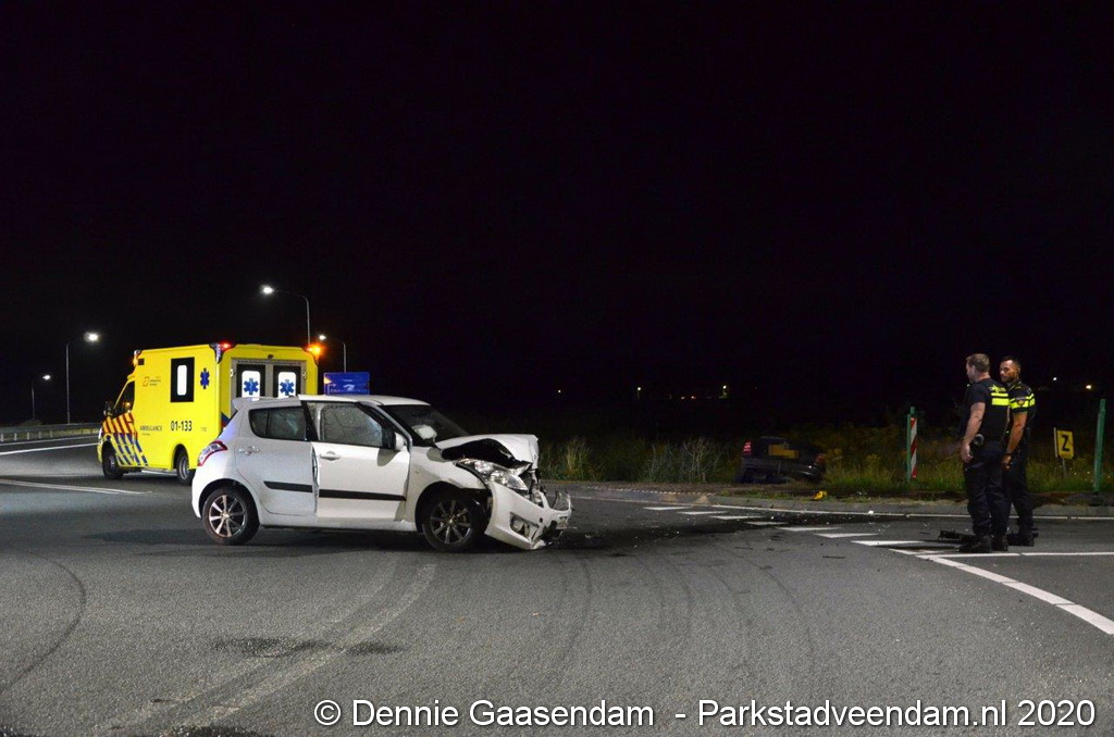 Ongeval N366 Geert Veenhuizenweg Veendam..