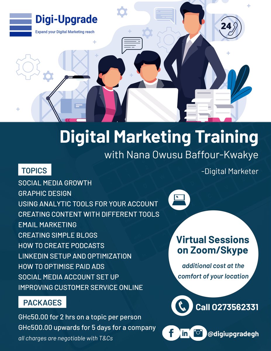 nana_ba4_'s tweet photo. Get in Touch, lets do this...available for all digital marketing training...You need this, your business and brands needs this knowledge #DigitalMarketing #Training #DigiUpgrade https://t.co/YZeVS2farq