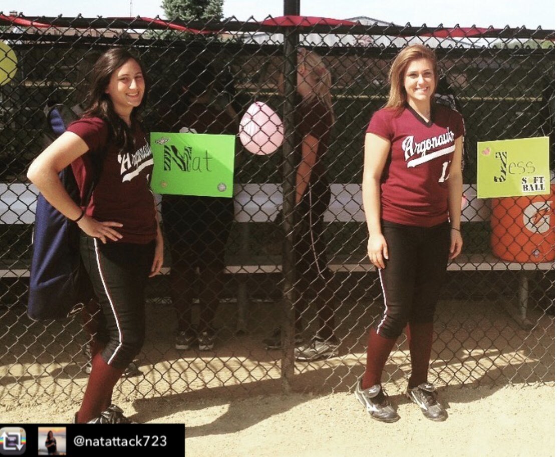 argohs217's tweet photo. Jess &amp; I met on Argo Freshman softball team 12 yrs ago &amp; been friends ever since. From summer softball to countless Cubs games &amp; trip to Greece, had many good times &amp; adventures throughout the years 💙🥎😊 
 #highschool #thenandnow #greece #softball #argo100years https://t.co/taEsNe66Cb