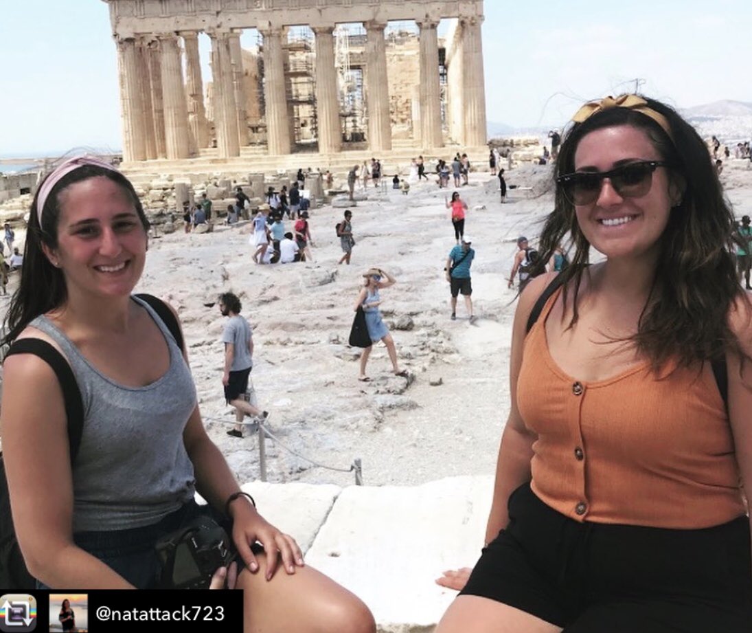 argohs217's tweet photo. Jess &amp; I met on Argo Freshman softball team 12 yrs ago &amp; been friends ever since. From summer softball to countless Cubs games &amp; trip to Greece, had many good times &amp; adventures throughout the years 💙🥎😊 
 #highschool #thenandnow #greece #softball #argo100years https://t.co/taEsNe66Cb