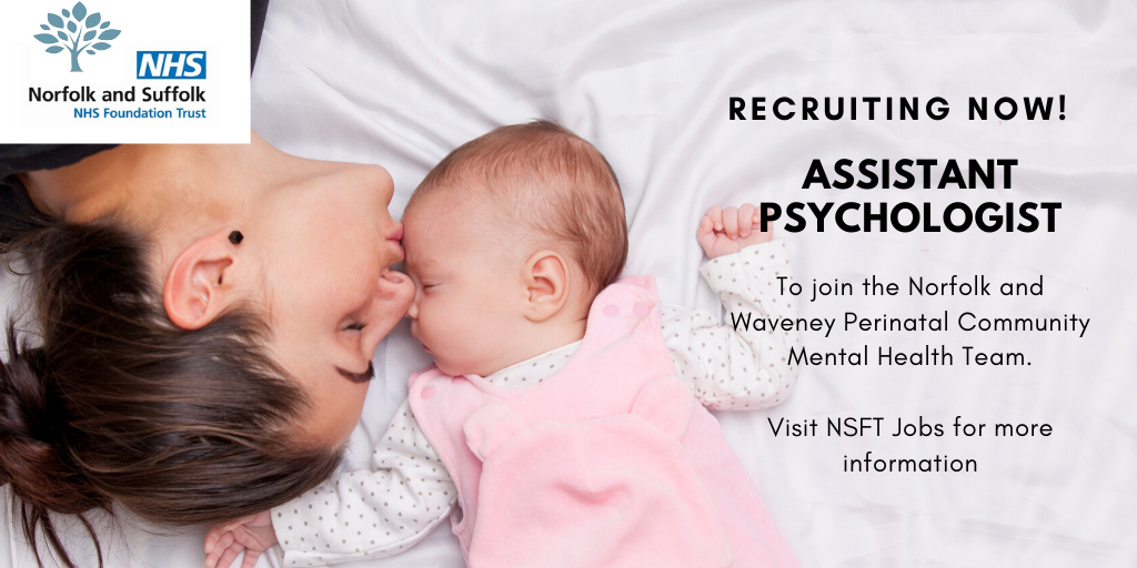 NorWavPerinatal's tweet photo. 10 days left to apply for the Assistant Psychologist post in our perinatal mental health team!

https://t.co/yoYgwgio0R

@NSFTtweets @NSFTjobs @UnionUEA @UEA_Health @UEAHSCP @UEAPsychology #assistantpsychologist #perinatalmentalhealth #mumsmentalhealth #parentmentalhealth #nsft https://t.co/4dZnQWRr4v