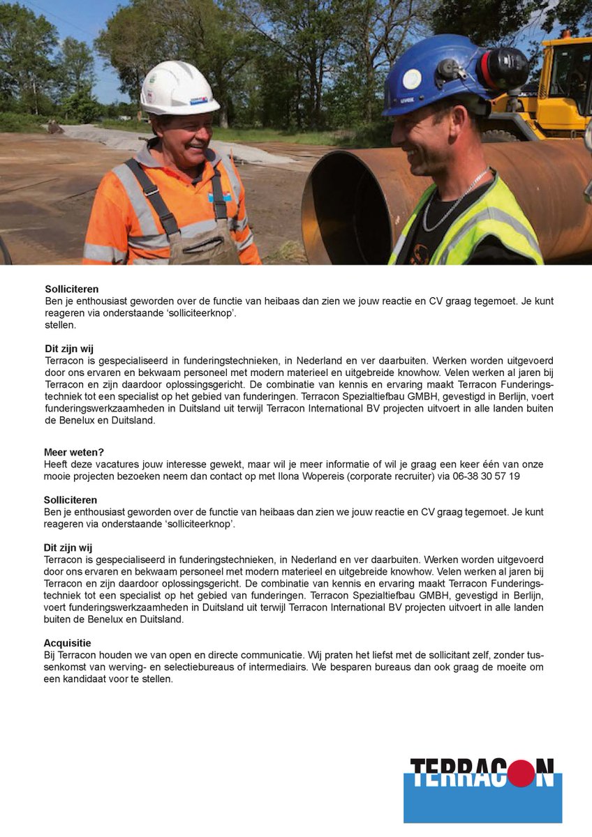 Terracon Funderingen tweet media