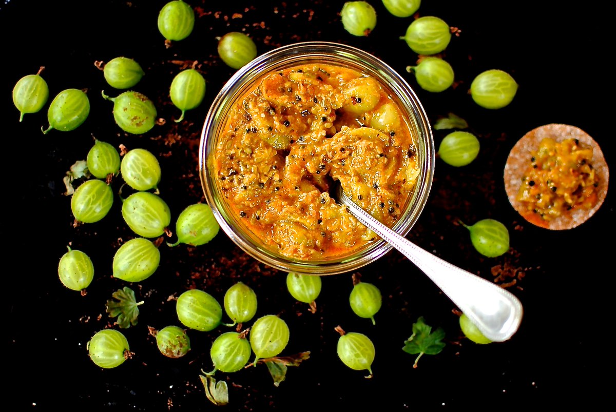 DadiKitchen's tweet photo. गाँव में निर्मित सुद्ध व् स्वादिस्ट आंवले का अचार (गूज़बेरी रेलिश) 
Email ;- Myacharorder@gmail.com
#aamkaachar #dadikithchen #acharinaligarh #acharorder #mangopickle #homedelivery #homemadeachar #localvocal #acharrecipe  #pickle #mustardoil #wheatflour #kathalpickle #aamlapickle https://t.co/0yGI7cBHOf