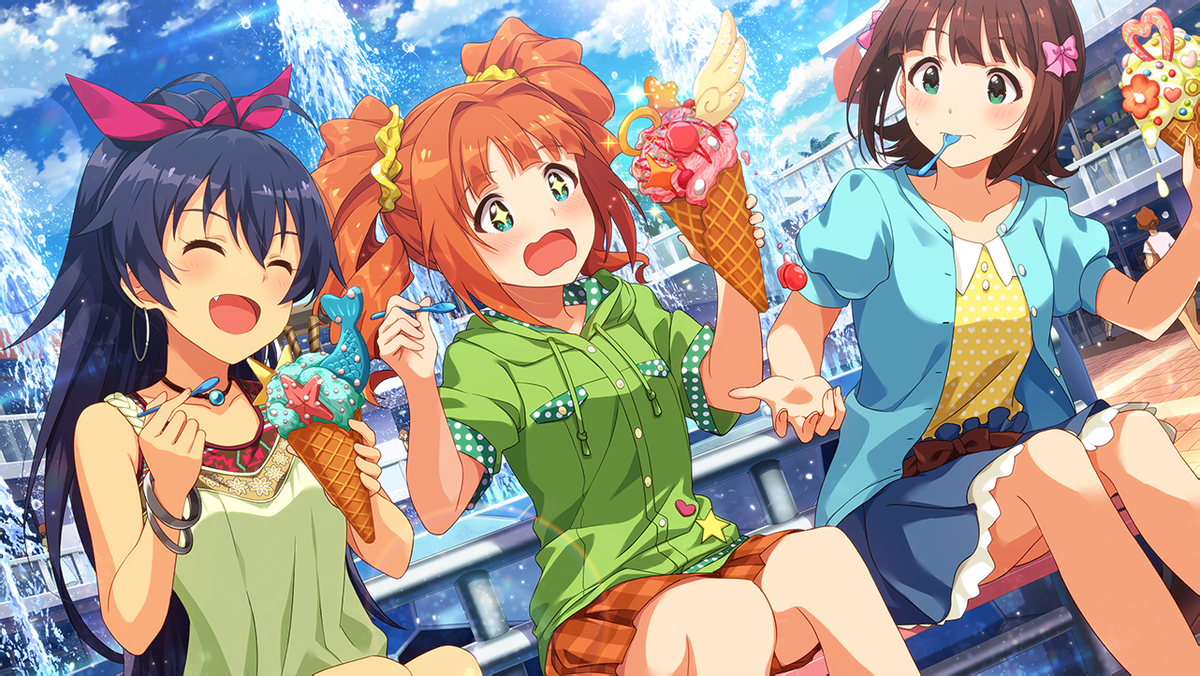 ミリマス ミリシタ Dance画像bot 愛らしデザート 高槻やよい