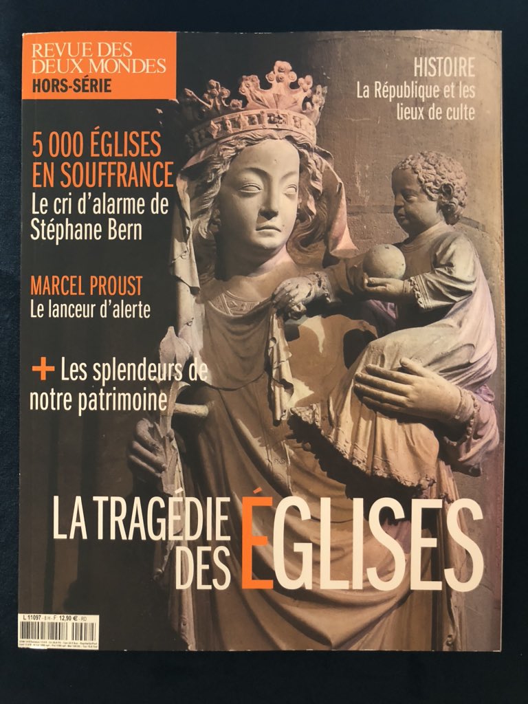 Hephata_Chateau's tweet photo. Très bon hors-série de la @Revuedes2Mondes sur le patrimoine religieux, avec notamment @bernstephane et @adriengoetz.
A lire d’urgence en ce temps où nos cathédrales continuent de brûler ! https://t.co/NYv1qQuzXL